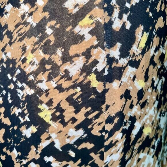 LANVIN Collection Abstract Print A-Line Skirt (38) - Picture 4 of 7